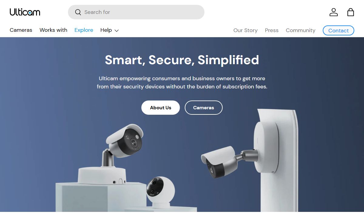 Smart AI Camera, Security Solutions for Home & Business – Ulticam