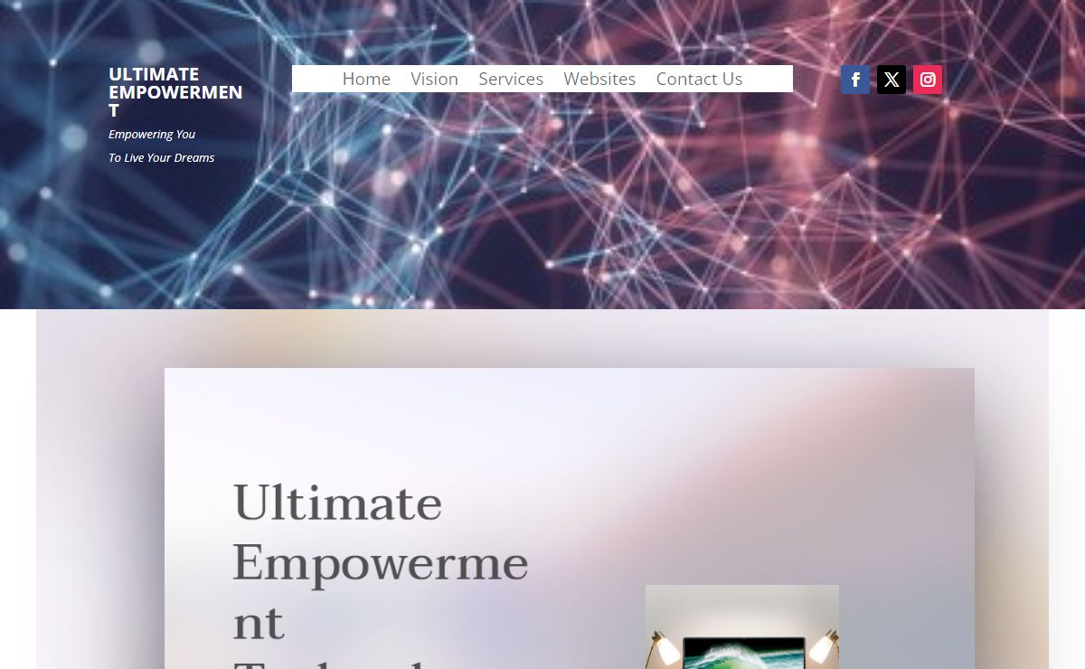 ULTIMATE EMPOWERMENT | Empowering You To Live Your Dreams