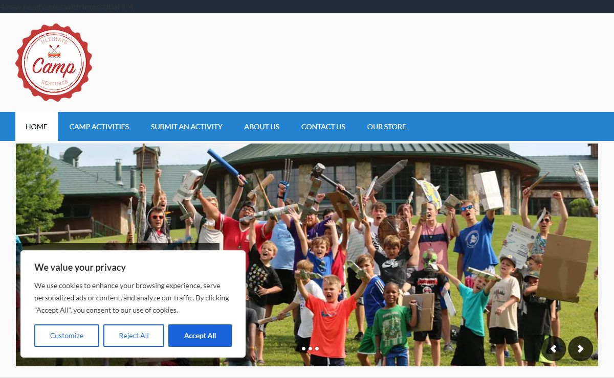 Ultimate Camp Resource - Camp Games, Camp Songs, Camp Skits, and more!