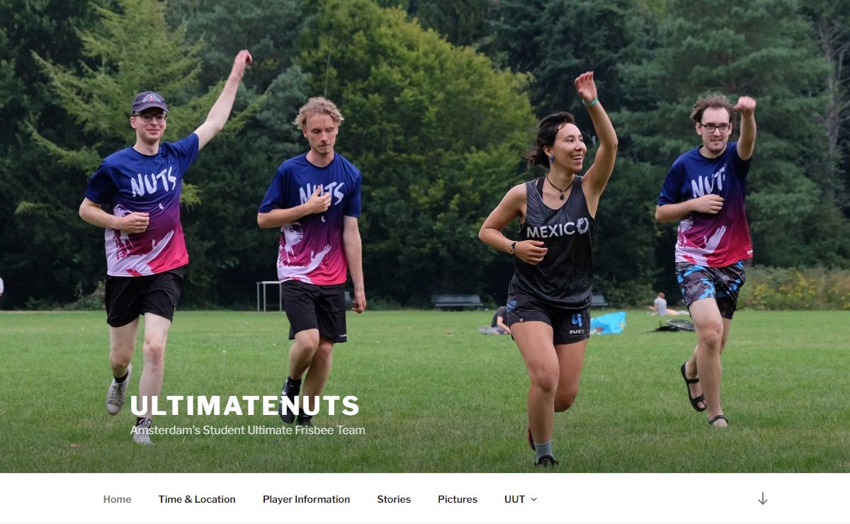 UltimateNUTS – Amsterdam's Student Ultimate Frisbee Team