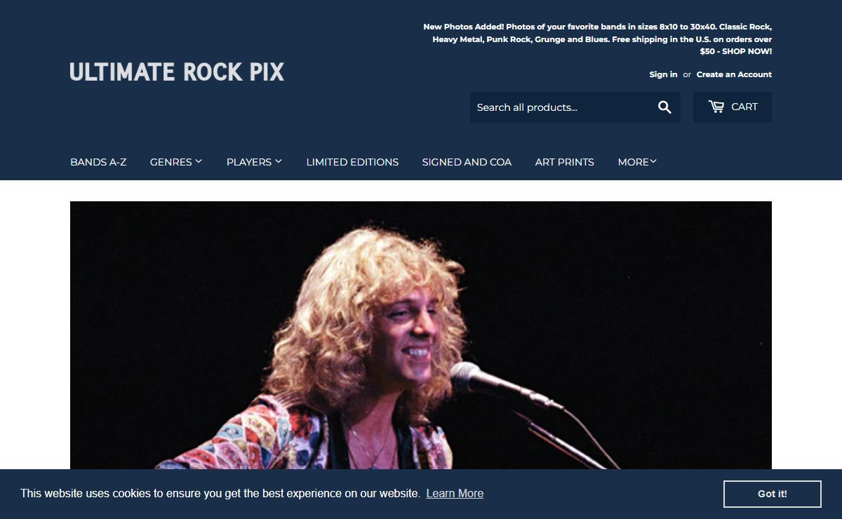 Photos and Posters of Classic Rock, Heavy Metal, Punk and Grunge Bands – Ultimate Rock Pix