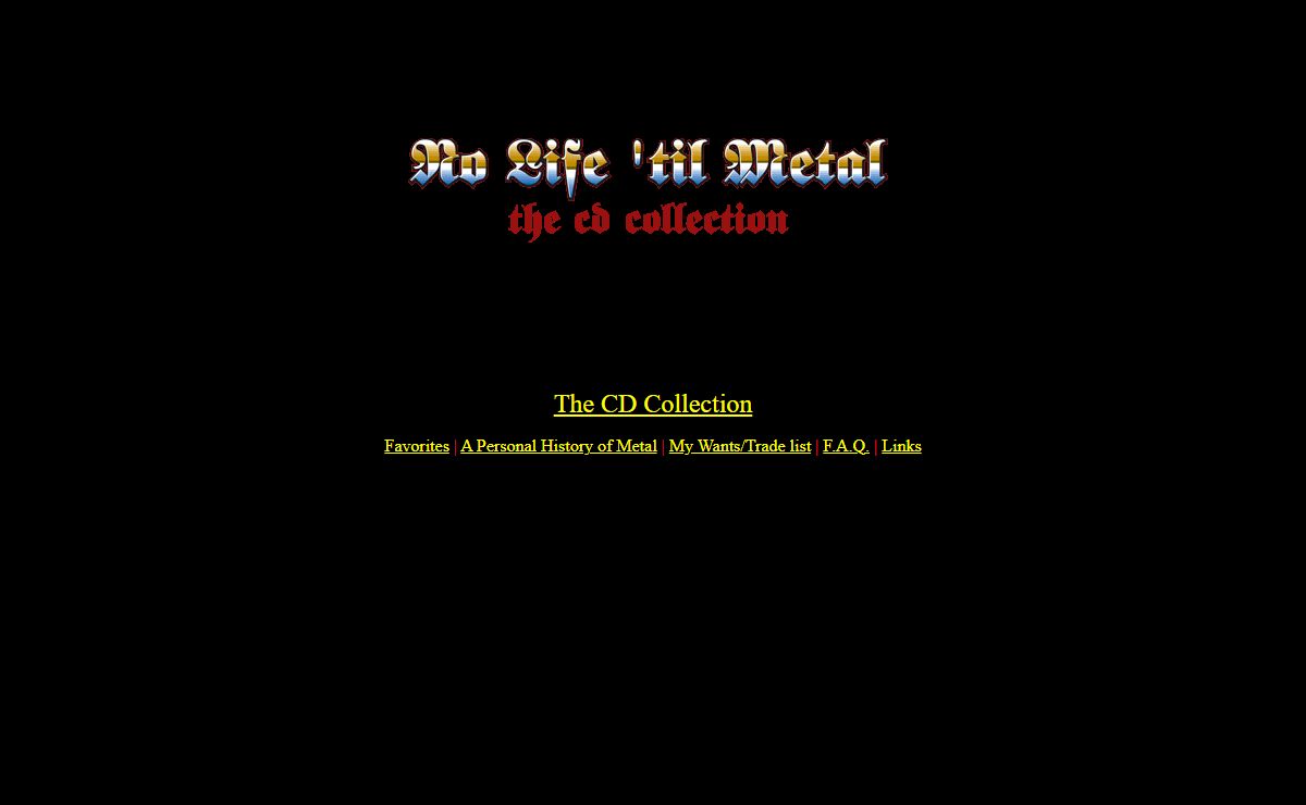 No Life Til Metal - CD Gallery