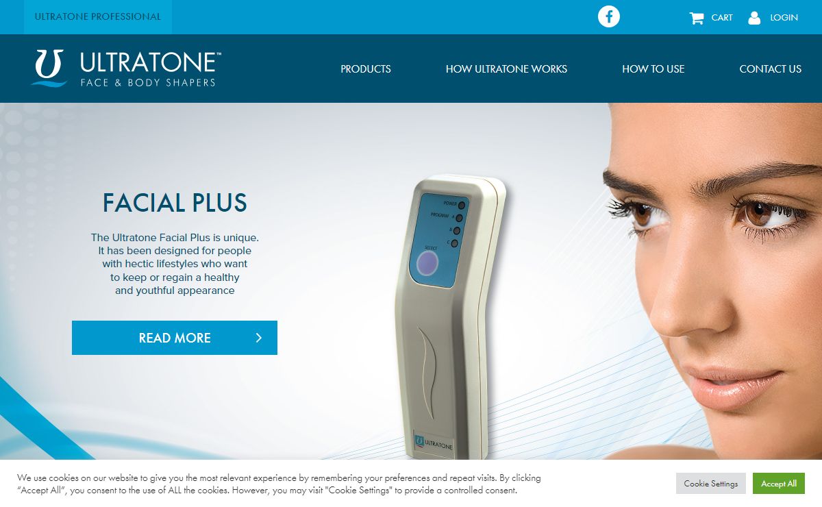 Ultratone Face & Body Shaper Machines - Facial Plus, Futura and Futura Plus