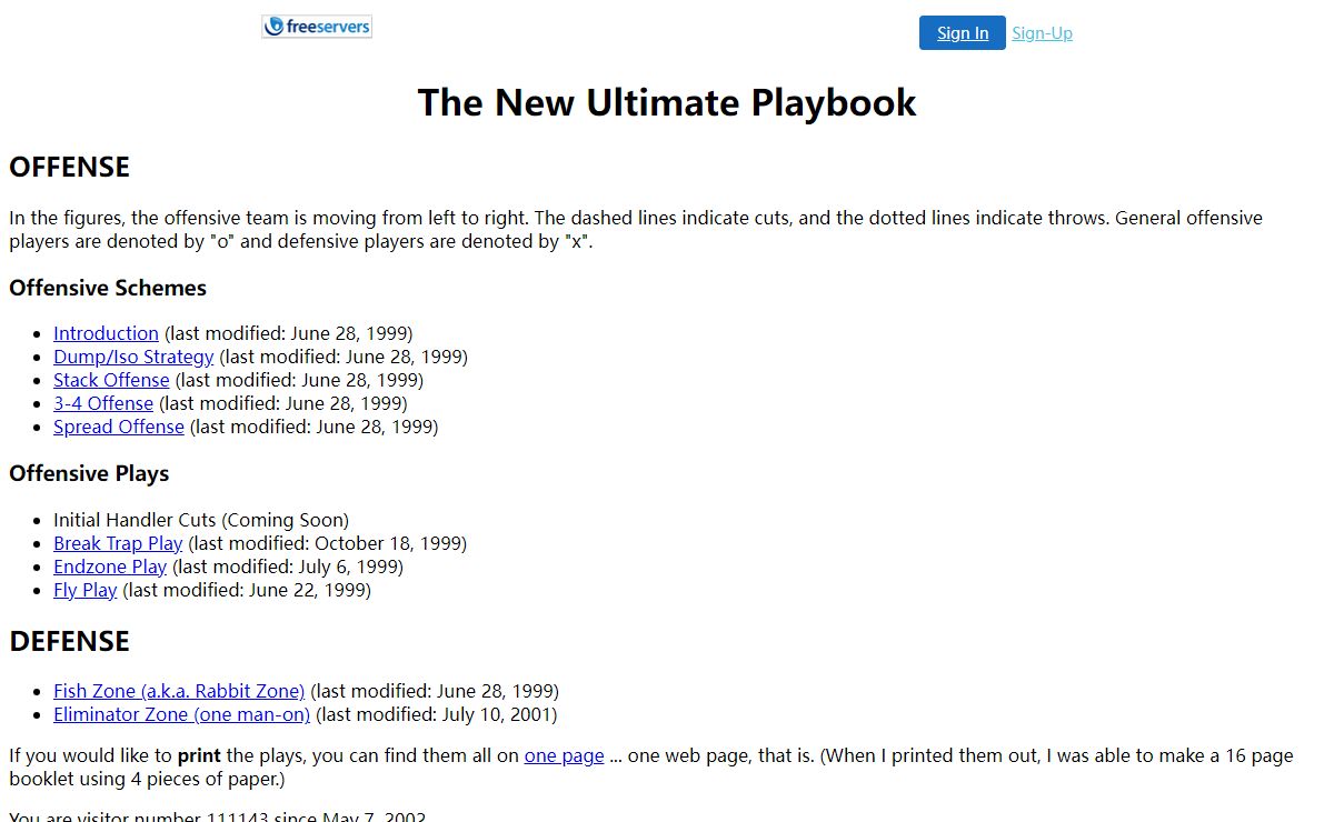 Ultimate Playbook