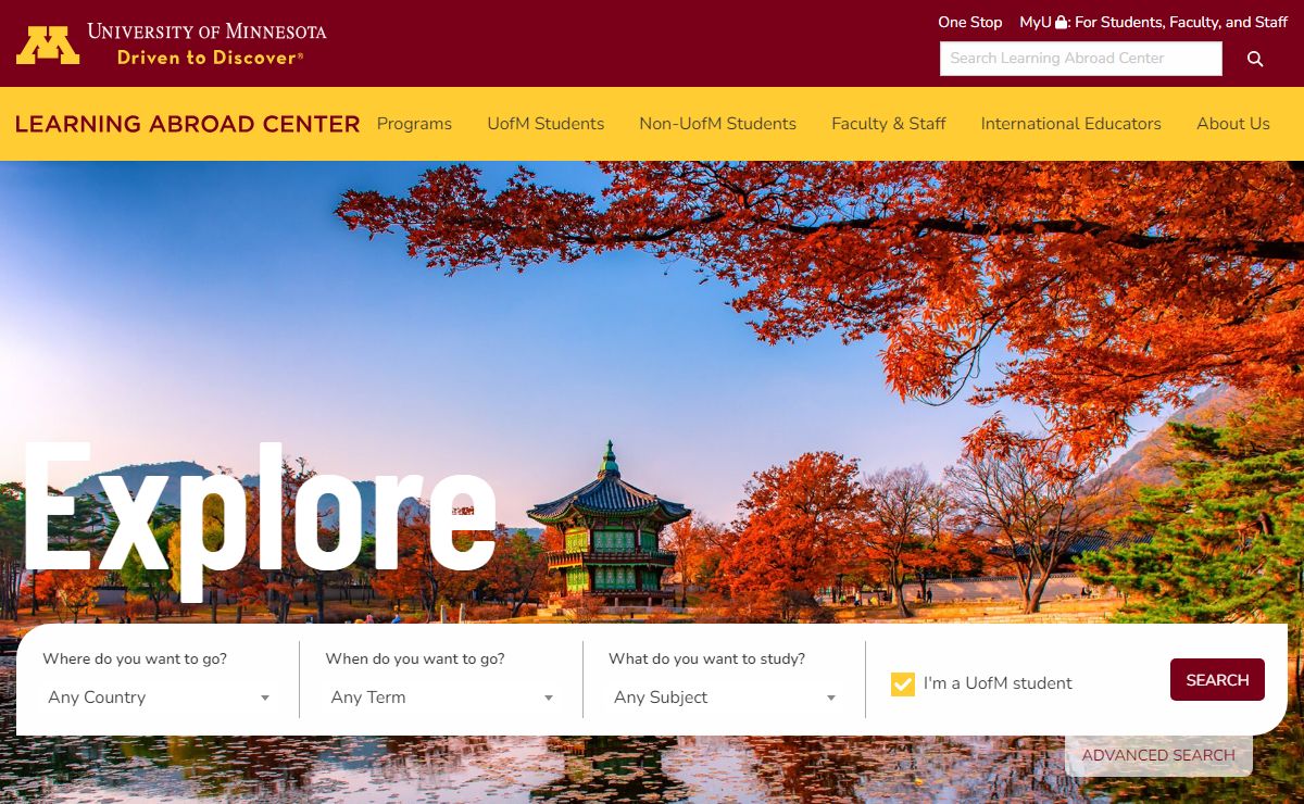 Learning Abroad Center | University of Minnesota