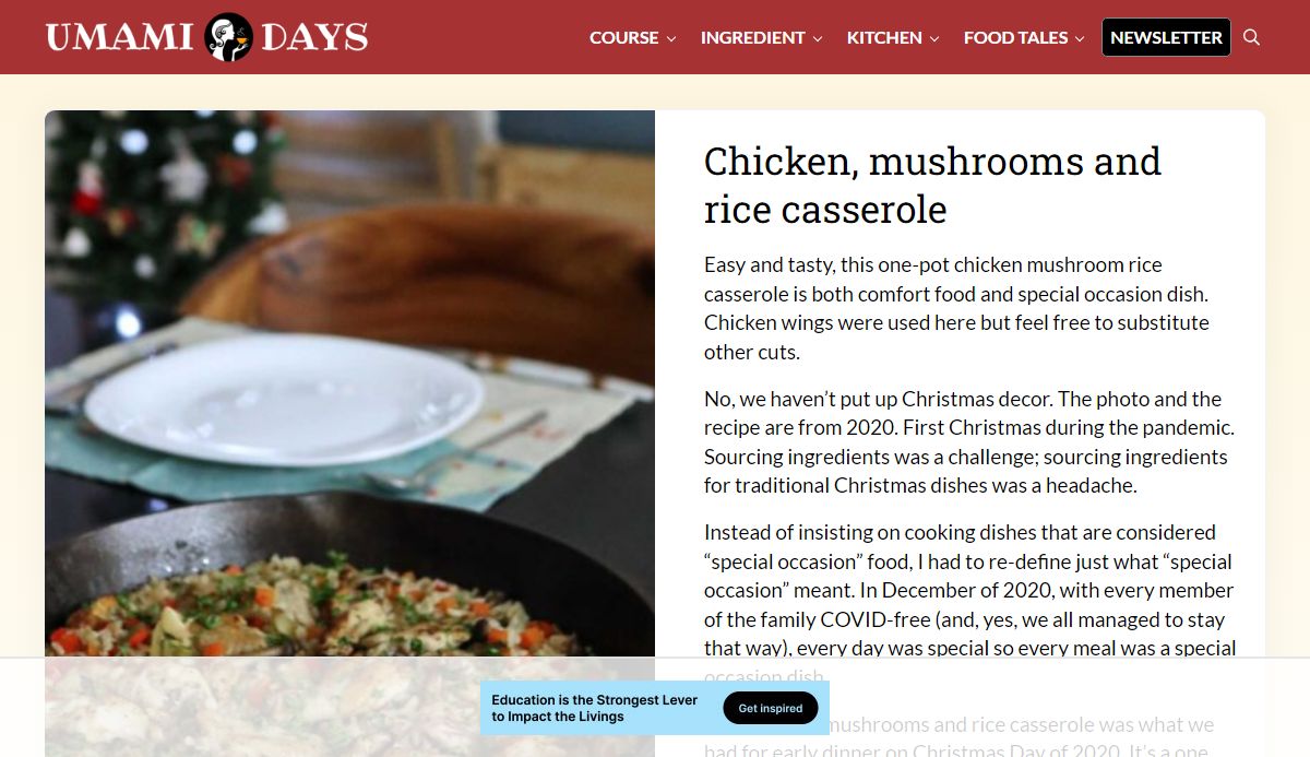 Umami Days – Meaty with a dash of veggies