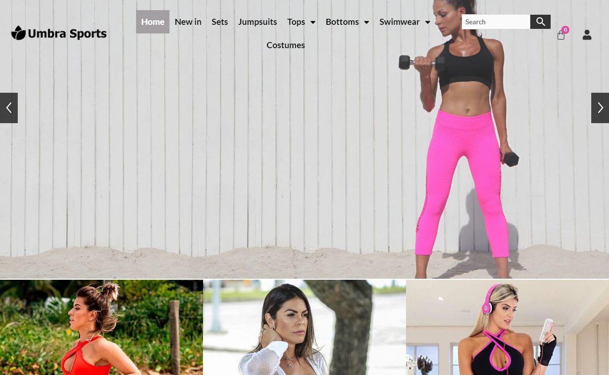 Home - Women Sportswear | Gym clothing & Fitness Wear | UMBRA SPORTS