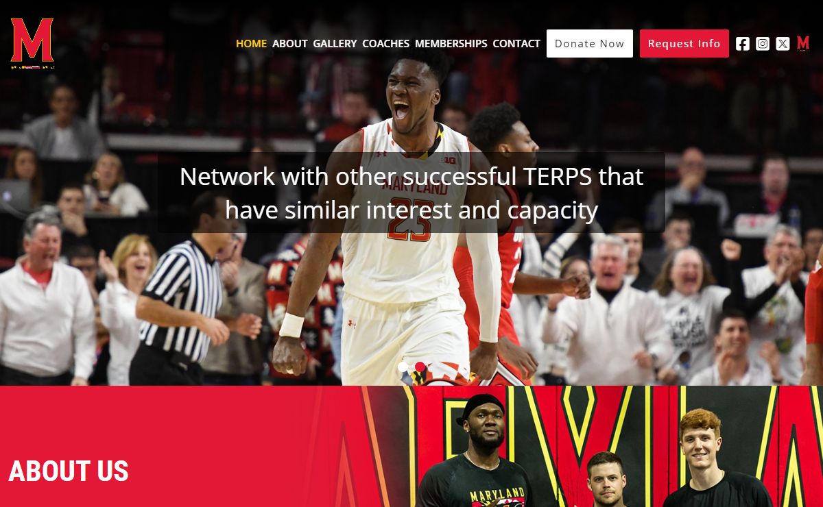 The University of Maryland Men's Basketball Team – Terps Basketball