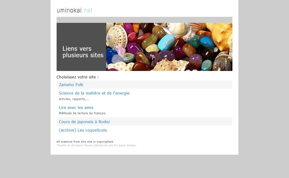 uminokai.net - root page
