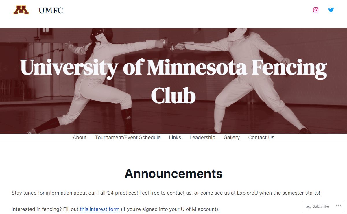 UMFC – Follow us on Social Media!