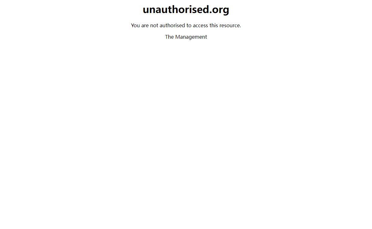 unauthorised.org