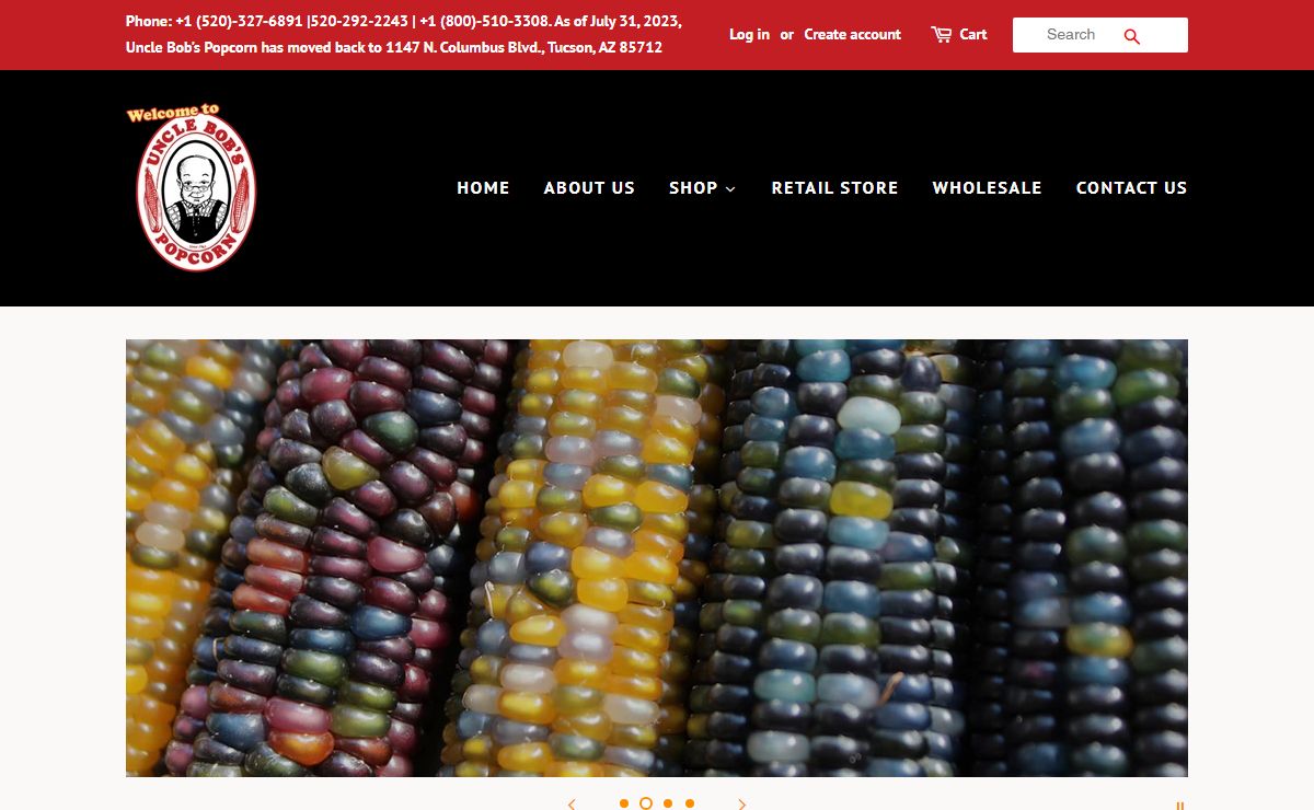 Popcorn Flavors, Popcorn Supplies, Online Ordering- Uncle Bobs Popcorn – Uncle Bob's Popcorn