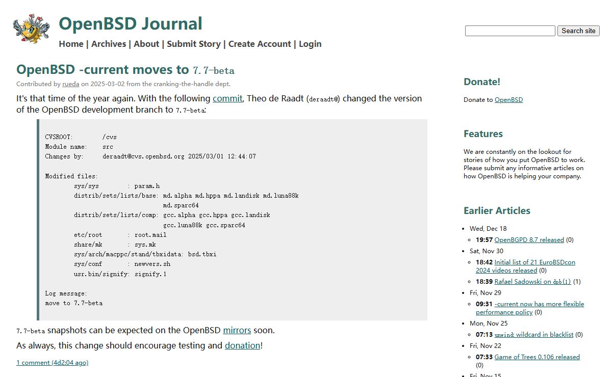 OpenBSD Journal: A resource for the OpenBSD community