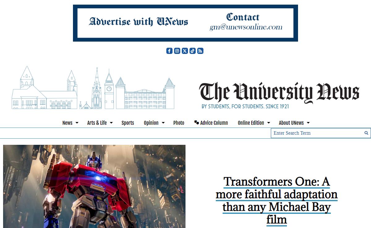 The University News – The Student News Site of Saint Louis University