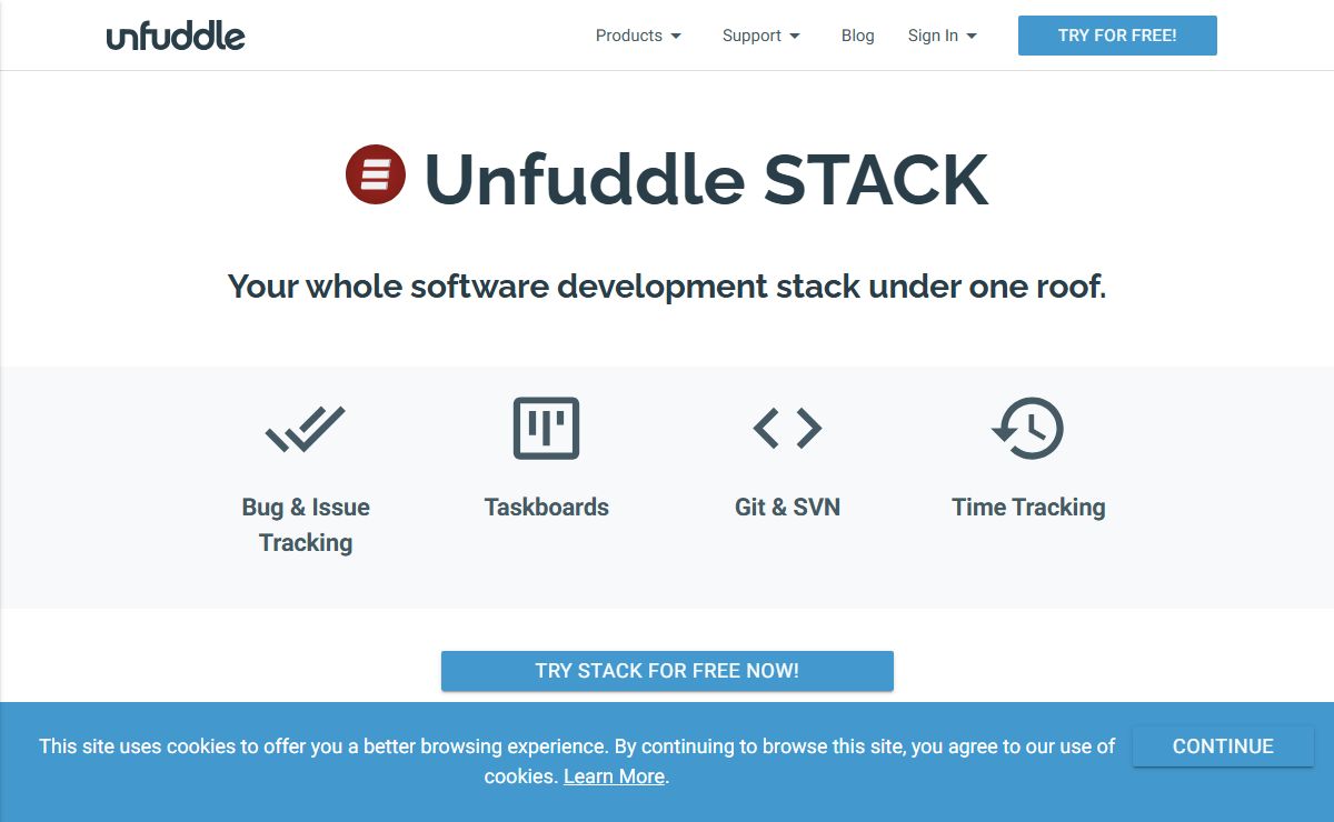 Unfuddle STACK - Software Project Management Online | GIT and SVN Hosting