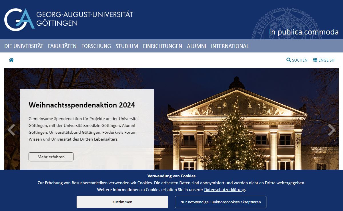 Universität Göttingen - Georg-August-Universität Göttingen