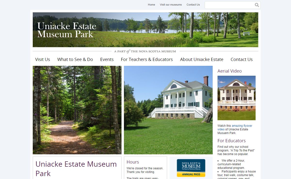 Uniacke Estate Museum Park |