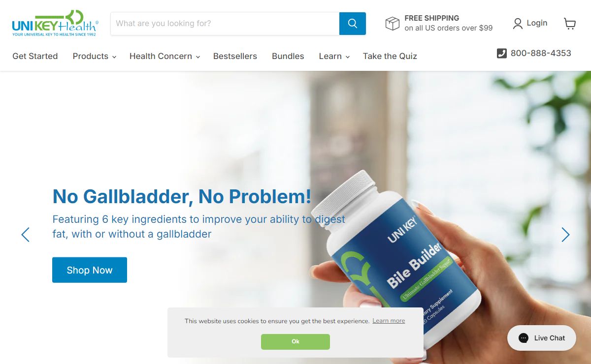 UNI KEY Health | Natural Supplements: Weight Loss, Detox & Anti-Aging