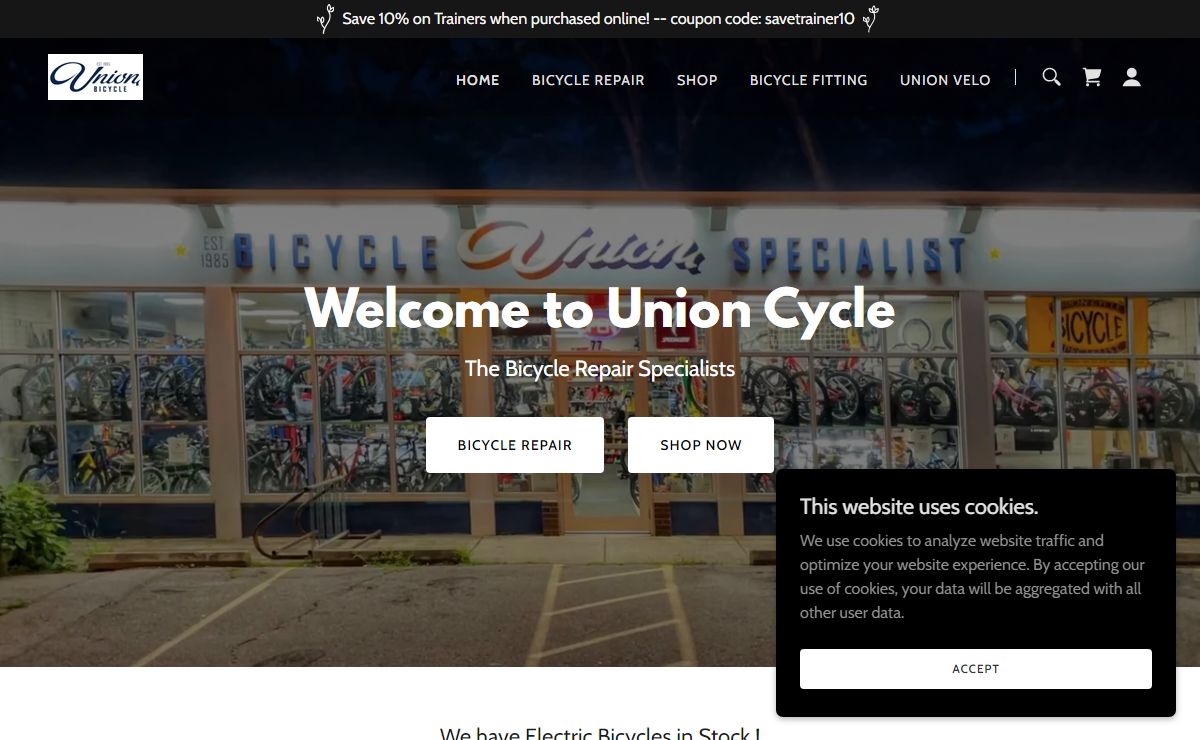 Bicycle and Skateboard Sales, Service and Repair - Union Cycle