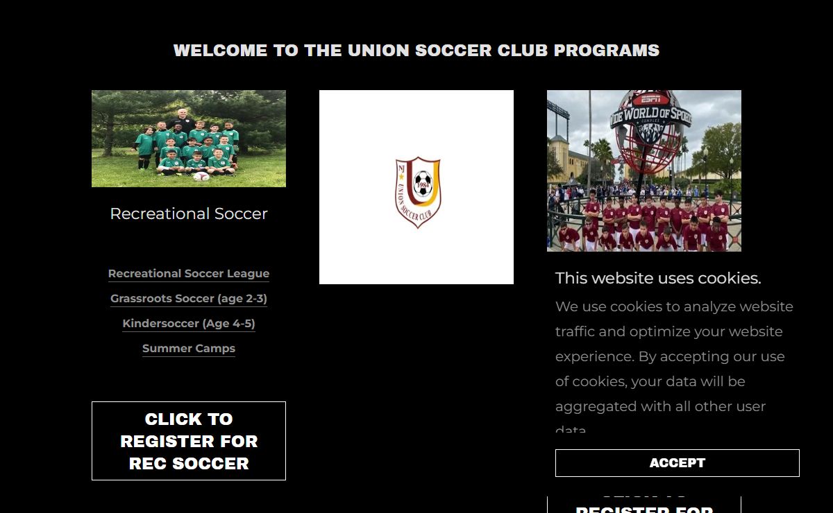 Welcome to the Union Soccer Club