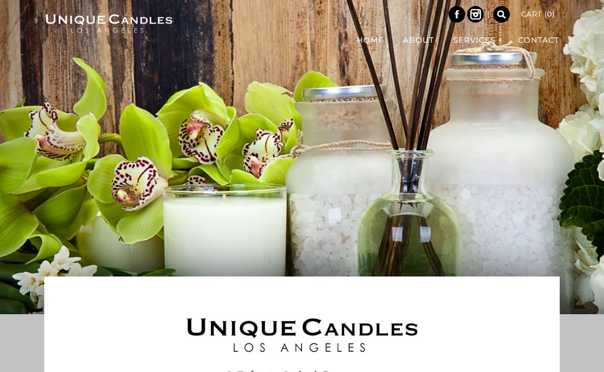 A Private Label Candle Manufacturer – unique candles