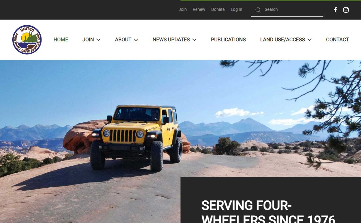 Home - United Four Wheel Drive Associations Inc.