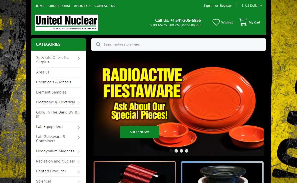 United Nuclear , Scientific Equipment & Supplies