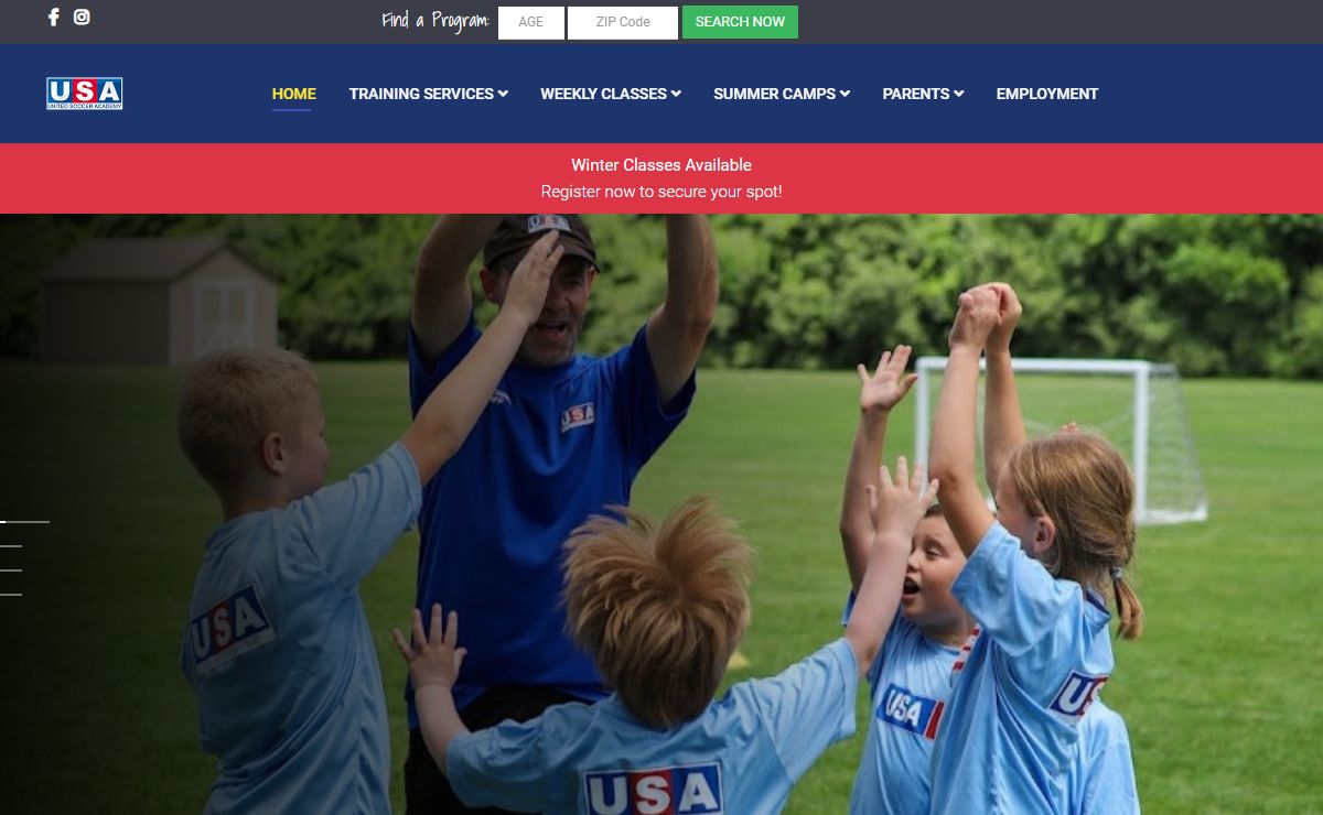 Soccer Camps, Soccer Team Training in NJ, NY, PA, DE, MD, VA, CT, MA & RI