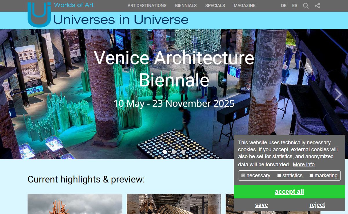 Universes in Universe - Worlds of Art