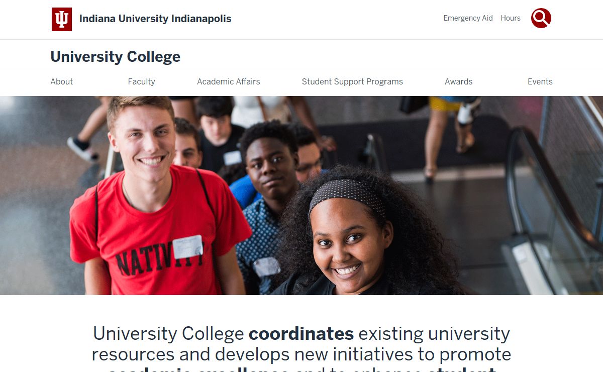 University College: Indiana University Indianapolis