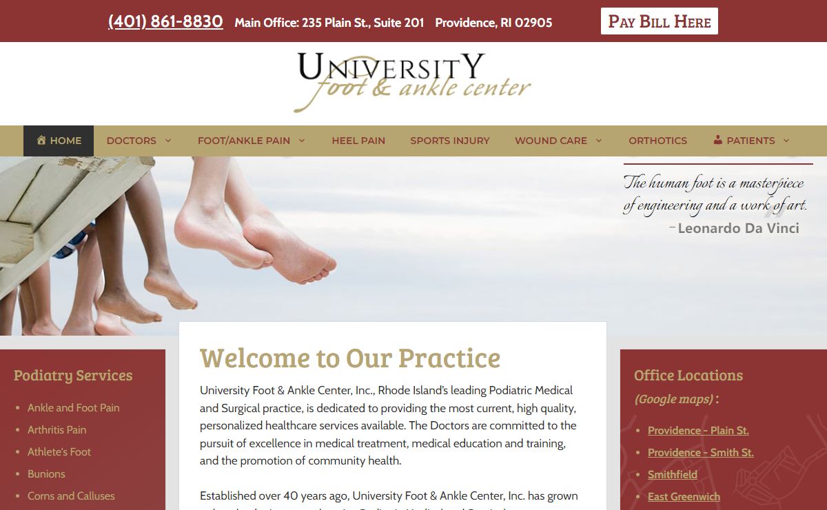 University Foot & Ankle Center – Just another WordPress site