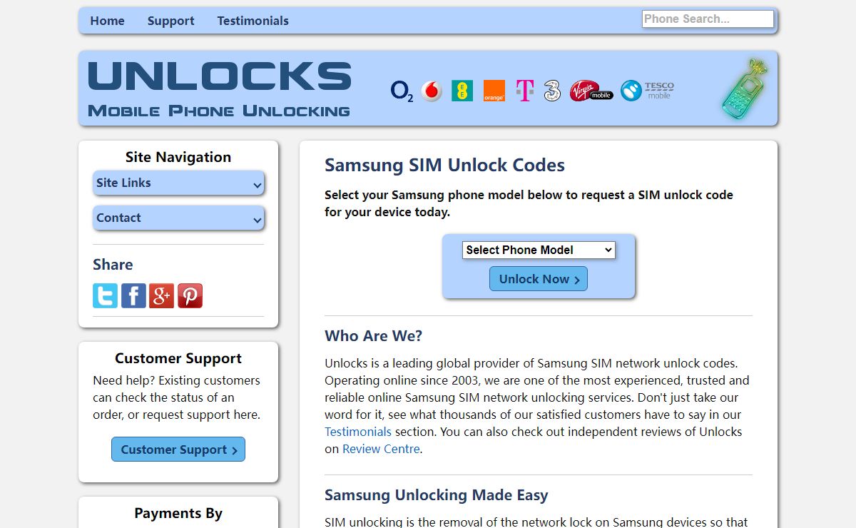 How To Unlock Samsung With Unlock Codes