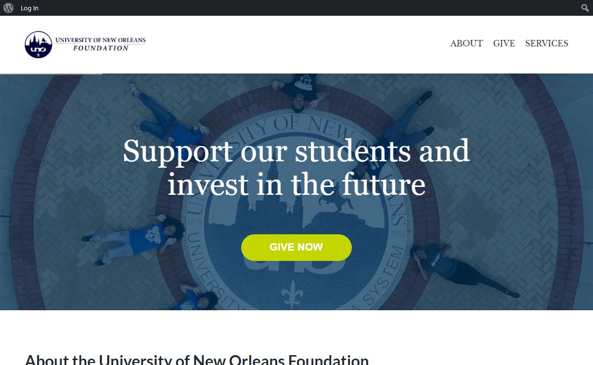UNO Foundation – University of New Orleans Foundation