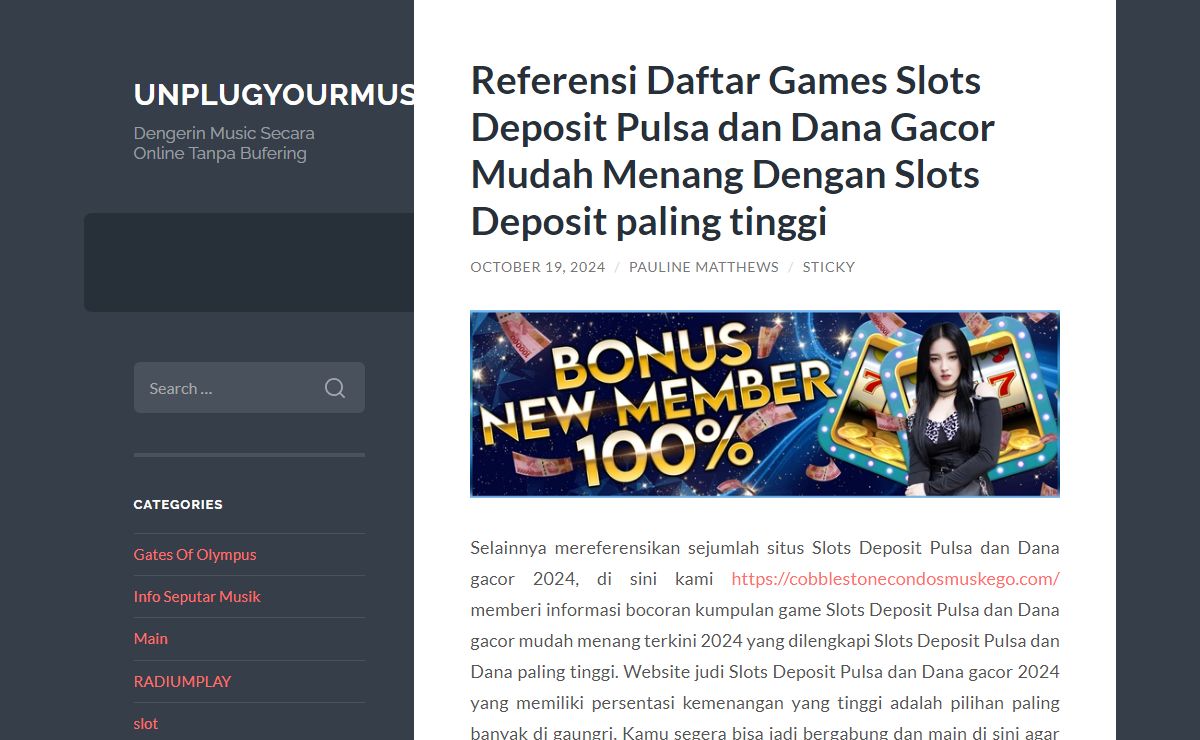 Dengerin Music Secara Online Tanpa Bufering | Unplugyourmusic.com