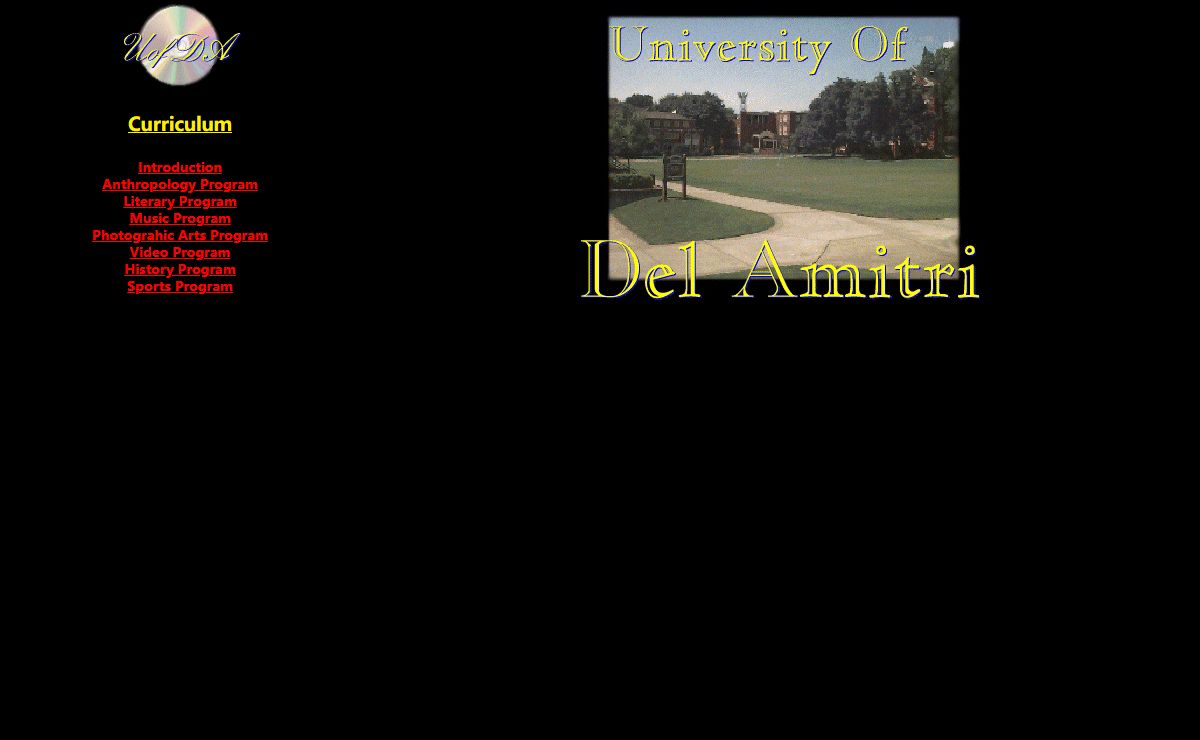 University of Del Amitri