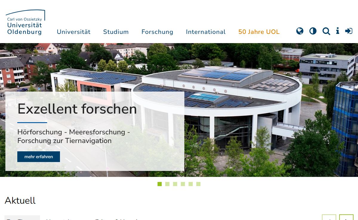 Carl von Ossietzky Universität Oldenburg
