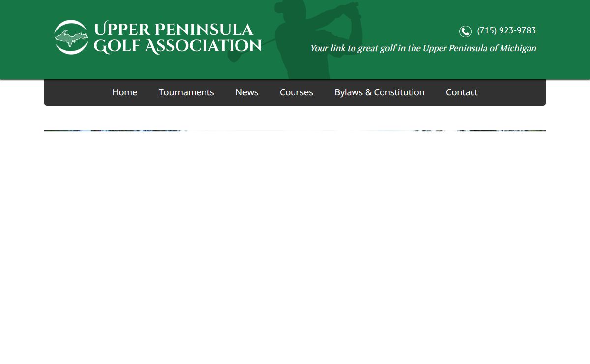 Upper Peninsula Golf Association - UPGA - U.P., Wisconsin, Ontario