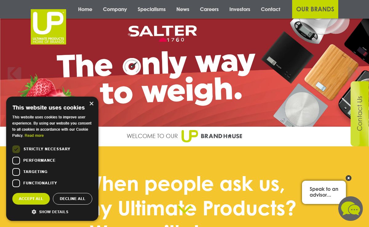 Home - Ultimate Products