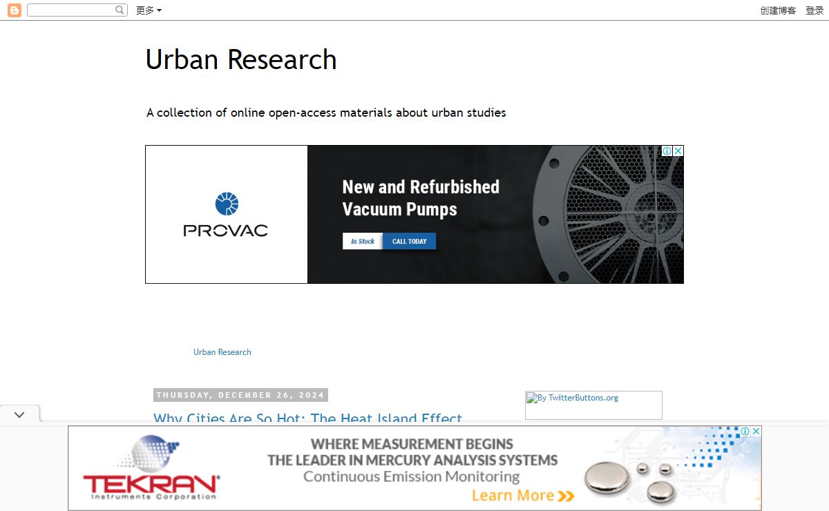 Urban Research