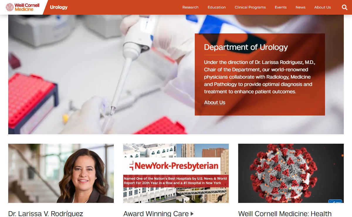 Urology | Weill Cornell Medicine