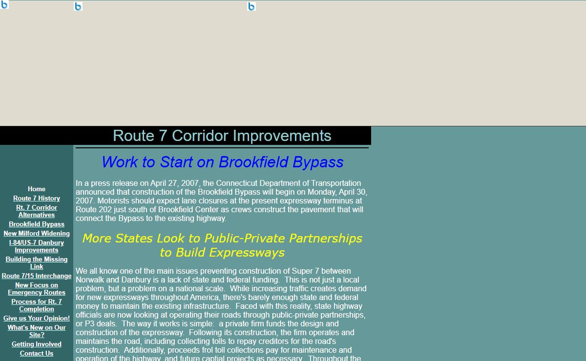 Route 7 Corridor Improvements
