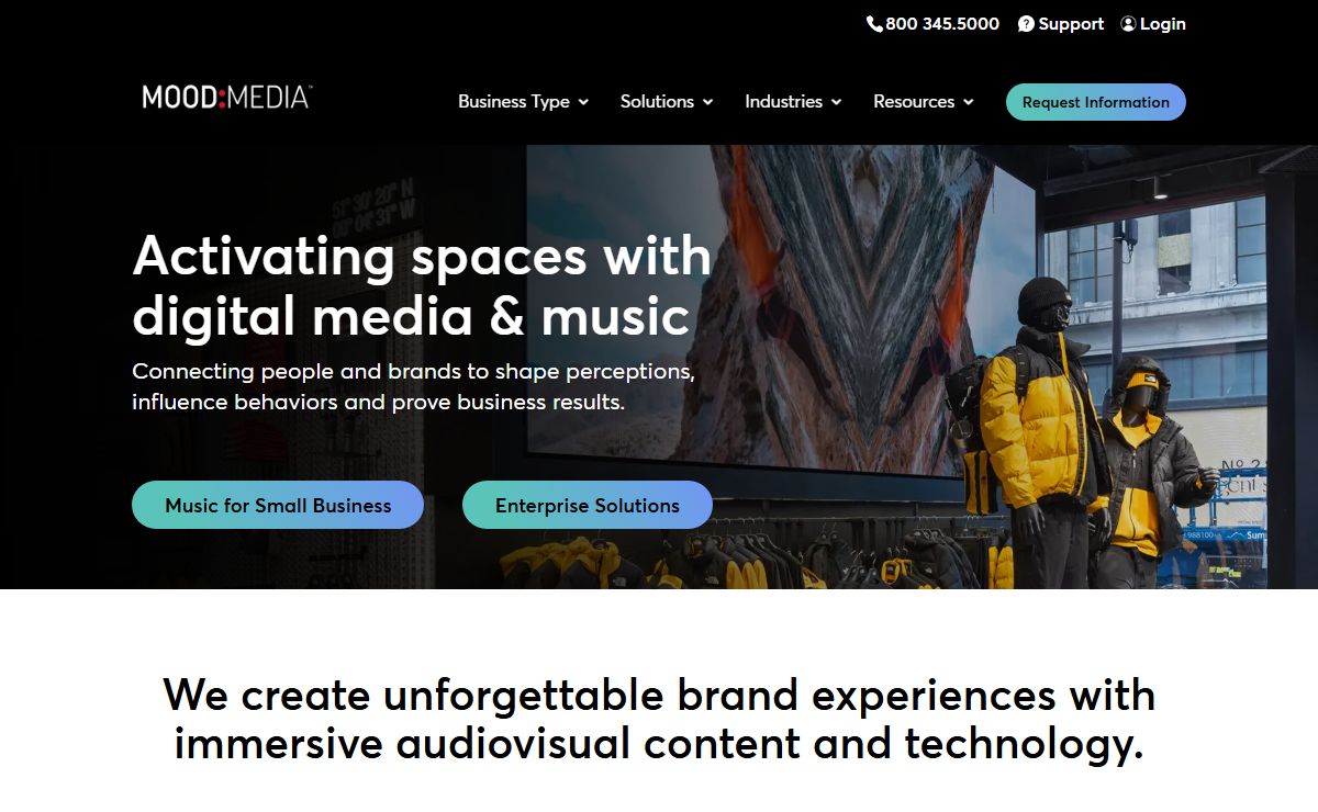 Mood Media: Activating Spaces with Digital Media & Music
