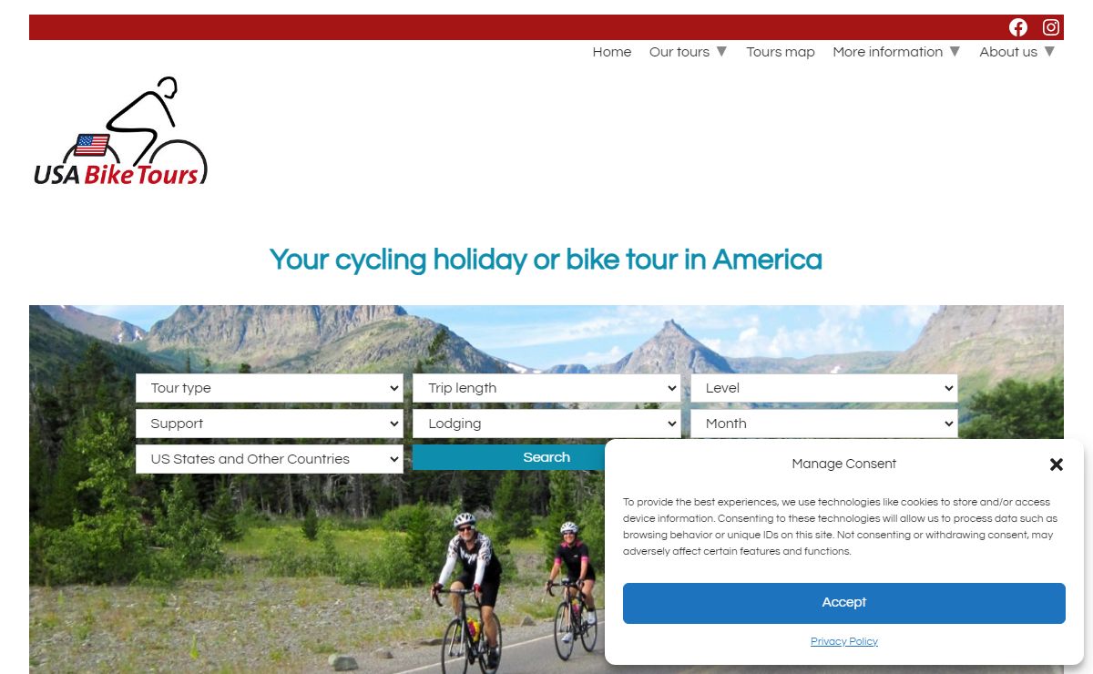 Home - USA Biketours