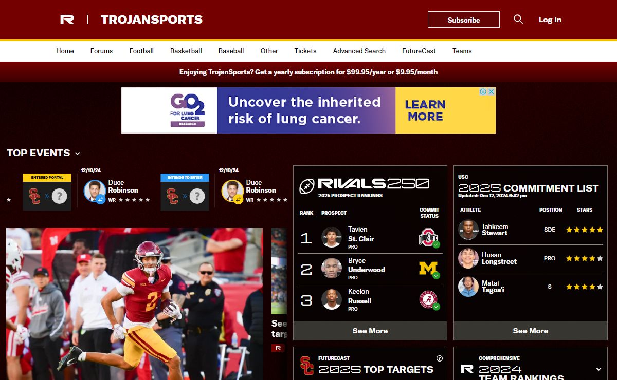 TrojanSports: USC Trojans Football & Basketball Recruiting