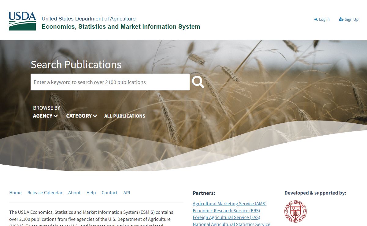 USDA Economics, Statistics and Market Information System