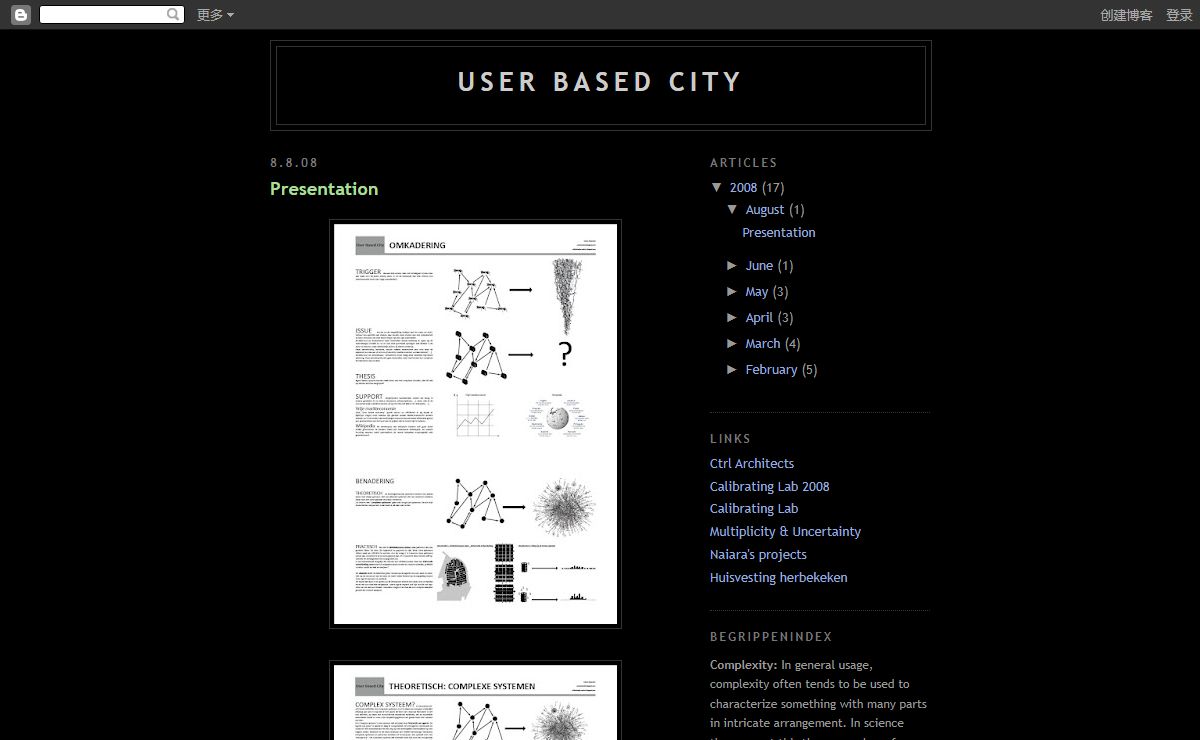 User Based City
