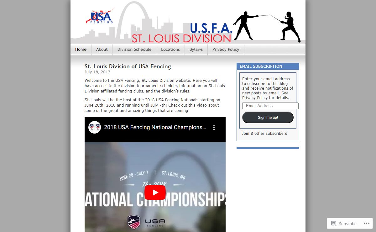 USA Fencing - St. Louis Division