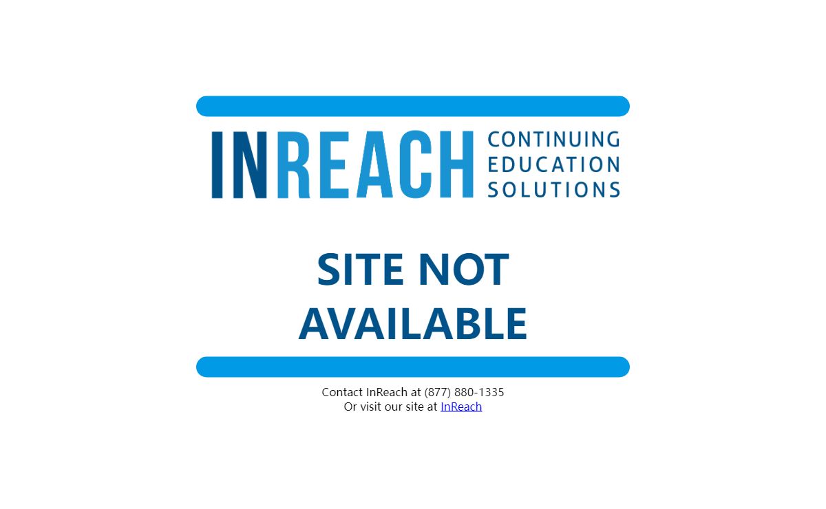 InReach - Site Not Avaliable