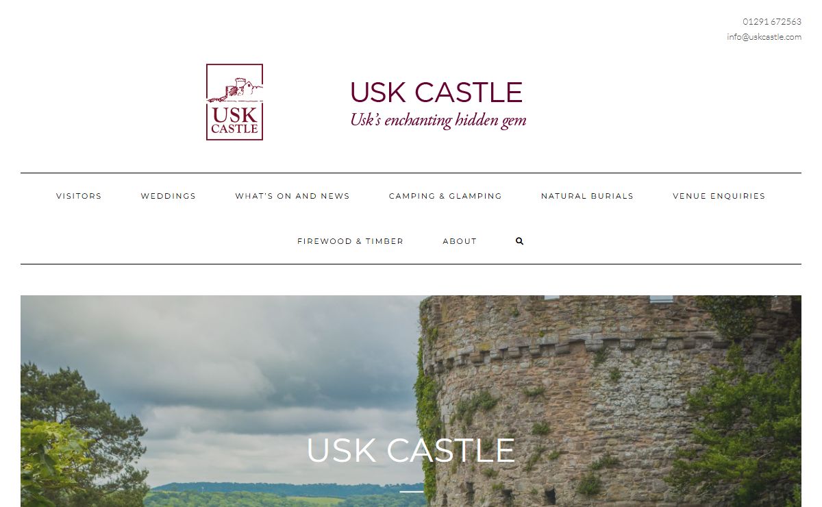 Usk Castle – Usk’s enchanting hidden gem