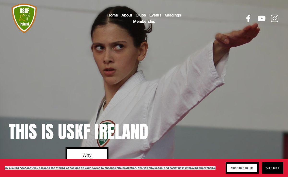 USKF Ireland USKFI - Irelands largest Shotokan Karate organization founded in 2002